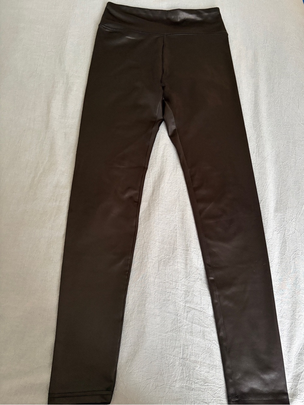 wild fable Women's Black Faux Leather Leggings